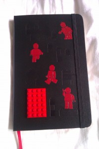 Lego Moleskine cover